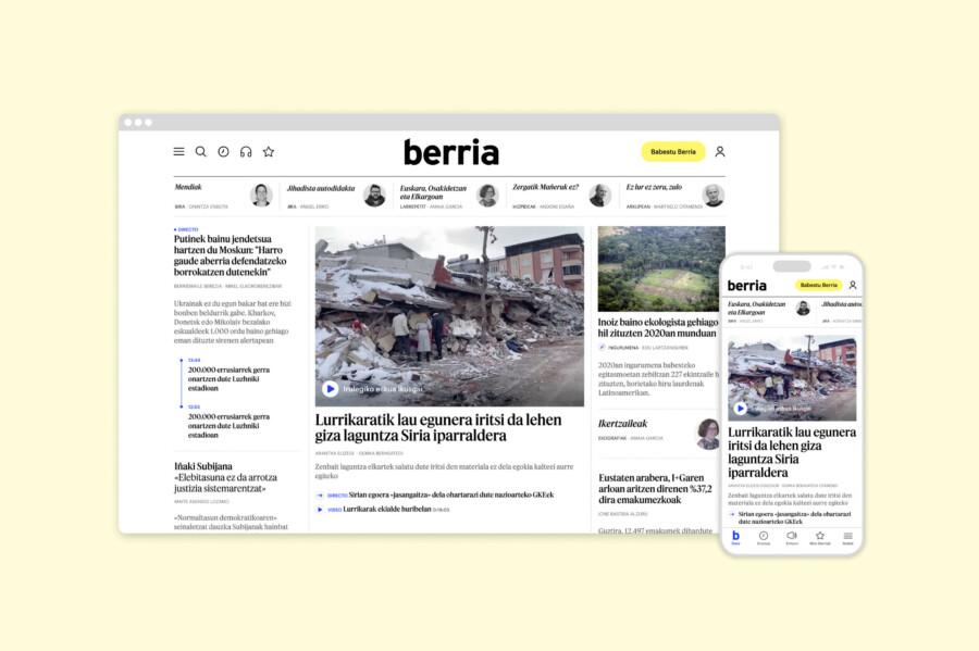 20 años de Berria: hacia una operación ‘digital first’ y un nuevo modelo de negocio
